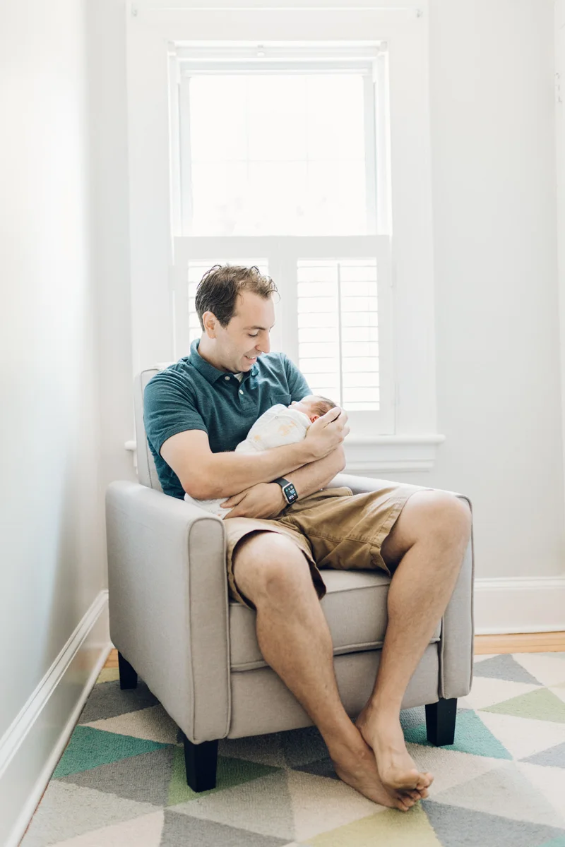 dad and daughter early days by laura barr photography
