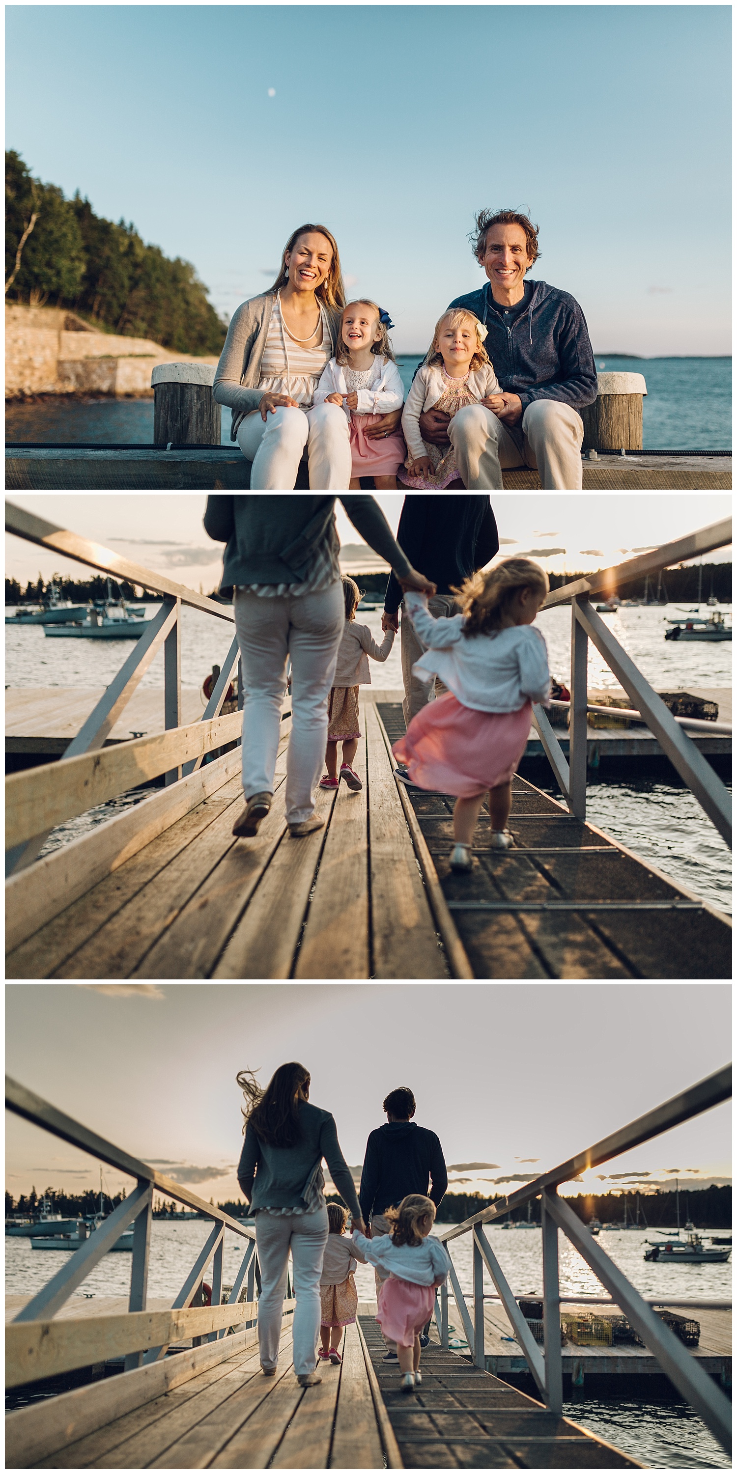 seal harbor docks session by laura barr photography