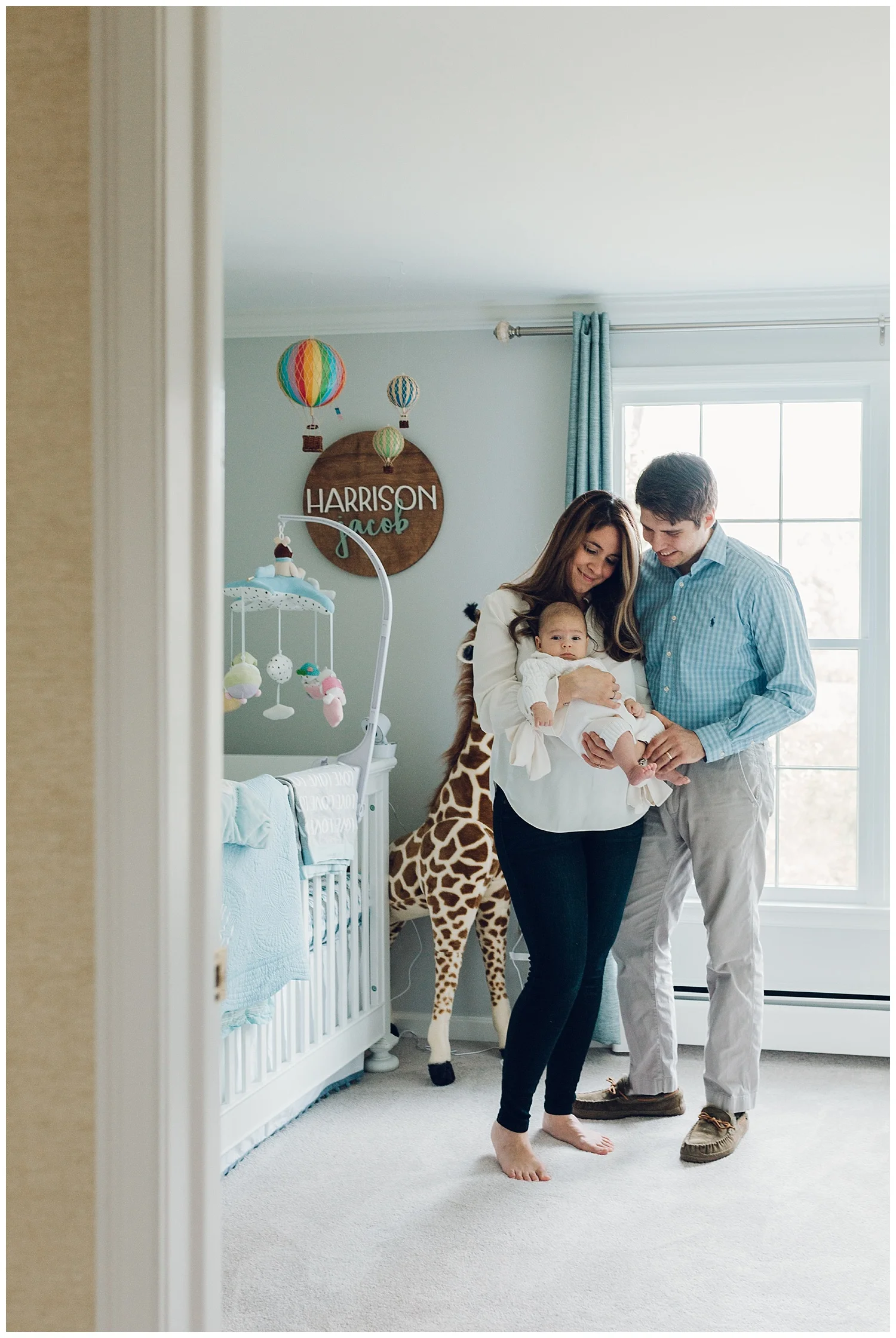 sweet boys nursery by laura barr photography