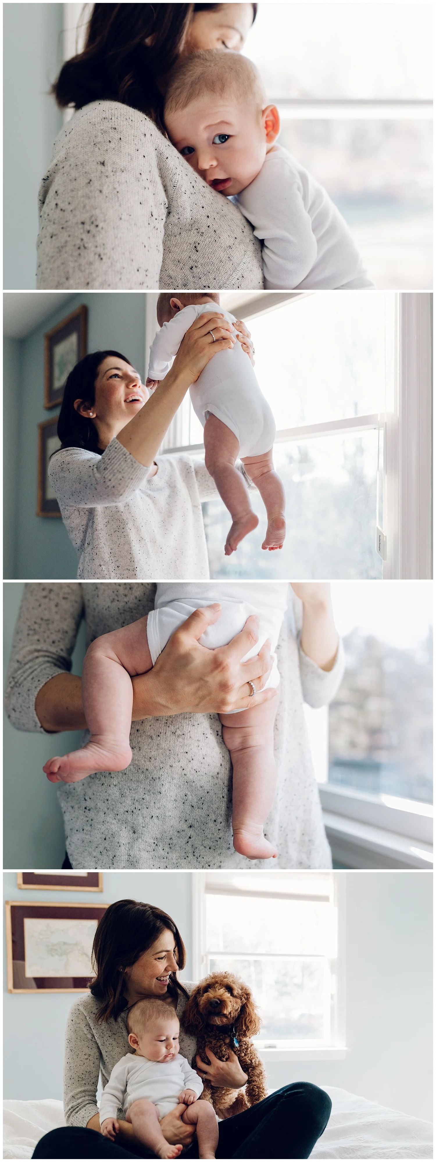 baby and mother