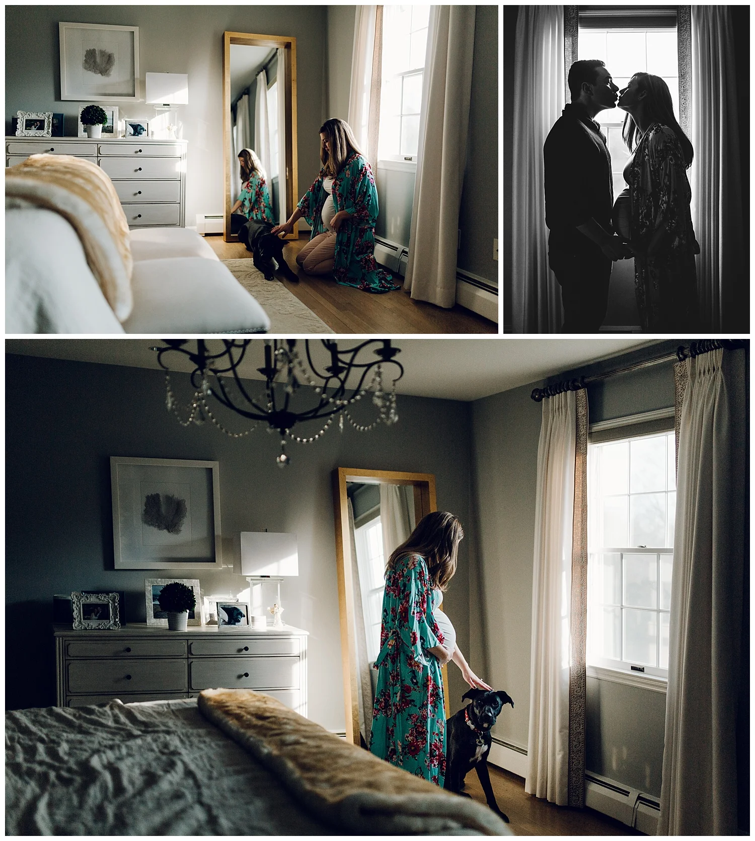 gorgeous moody maternity session in greenwich ct