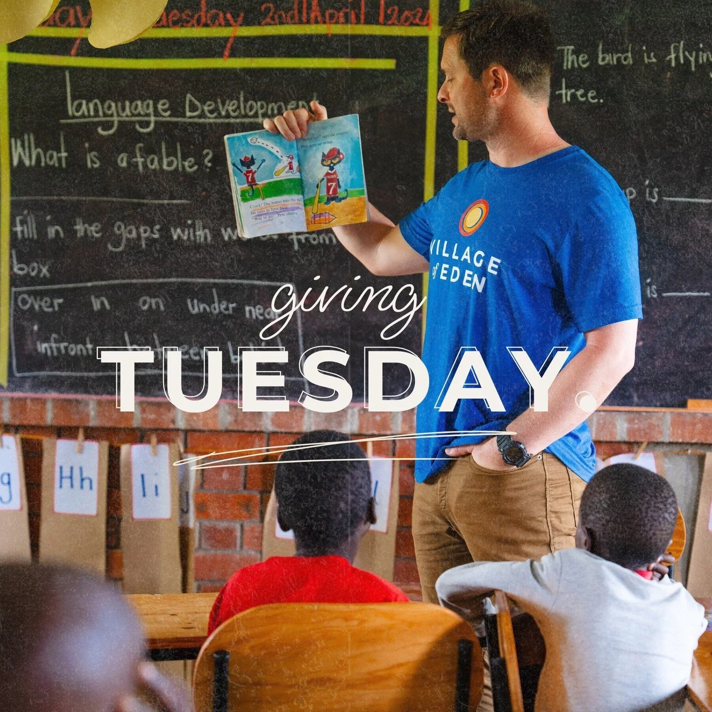 Today, December 3rd, is Giving Tuesday! During the busyness of the holiday season, Giving Tuesday is an opportunity to give back, and this year, we need your help with a big goal. Help us raise $20,000 to fund Teacher Salaries for 2025 at the new Vil