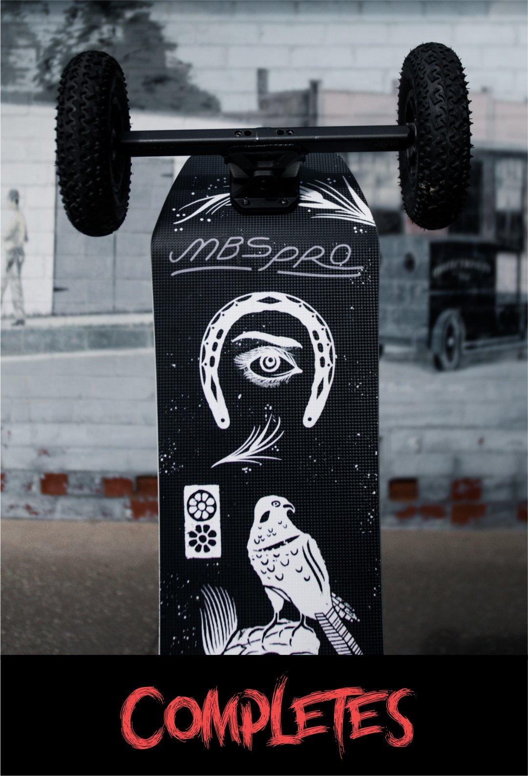 MBS Mountainboards - Featuring the latest board technology for mountainboarding, land kiteboarding, and electric riding