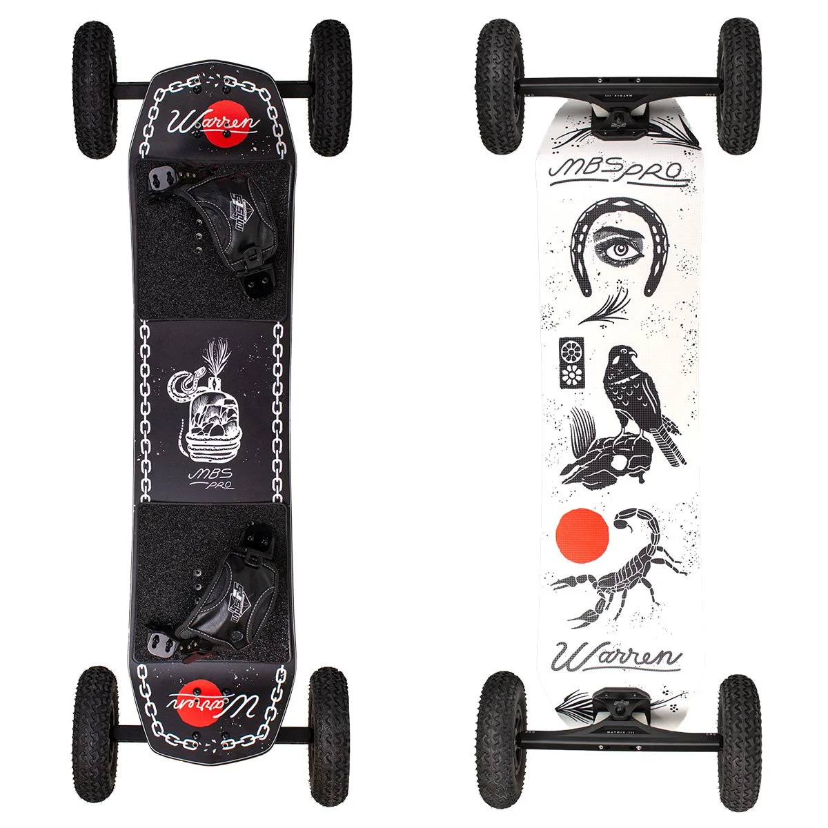 ウィンドマウンテンボード Amazon.com : Atom 95X Mountainboard with