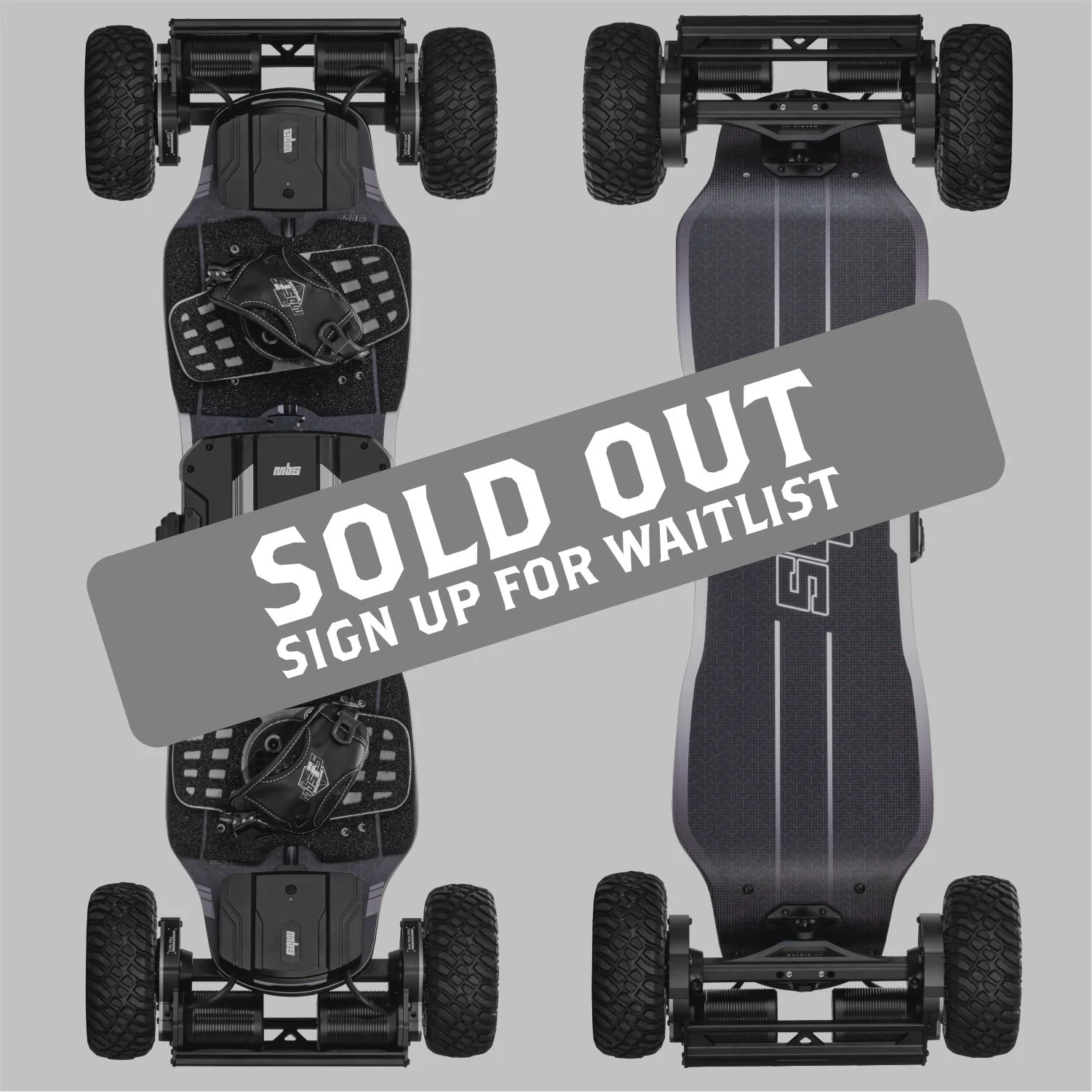 SOLD OUT - MBS AGENT EXPLORER 4WD - Electric Mountain Board