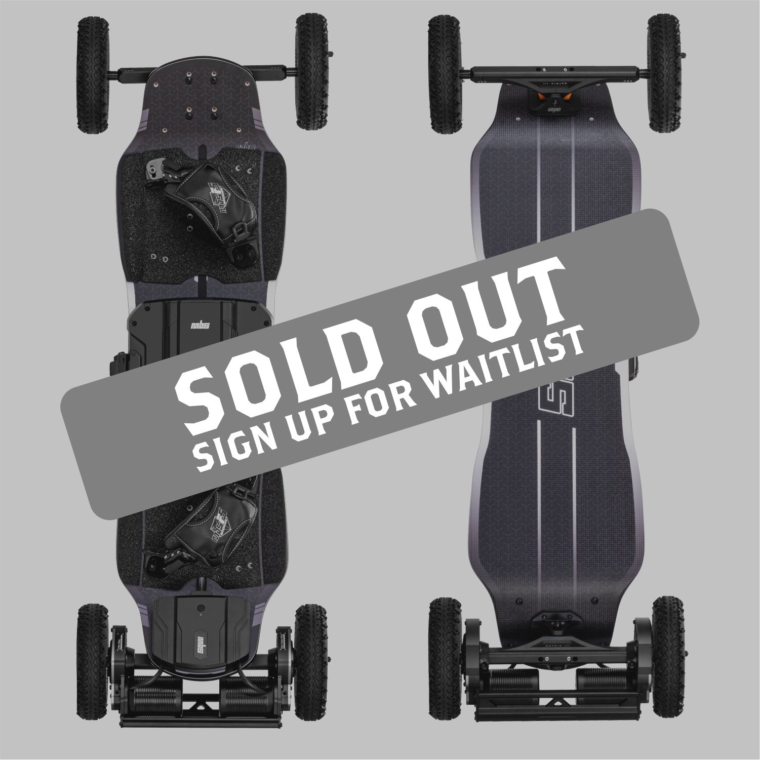 SOLD OUT - MBS AGENT AIR - Electric Mountain Board