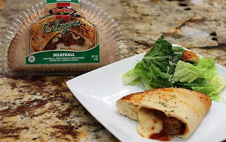 Meatball Calzone by Stefano Foods