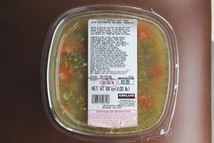 Chicken Noodle Soup From Costco I Am Tired Of Cooking