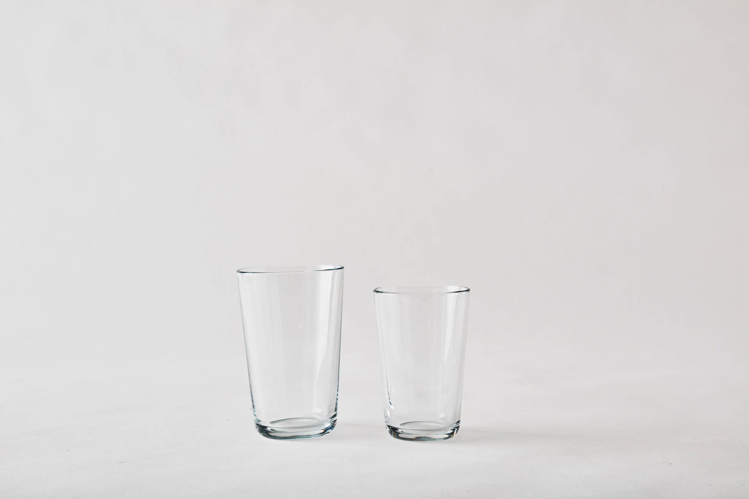 Water Glasses - 15oz & 10 oz
