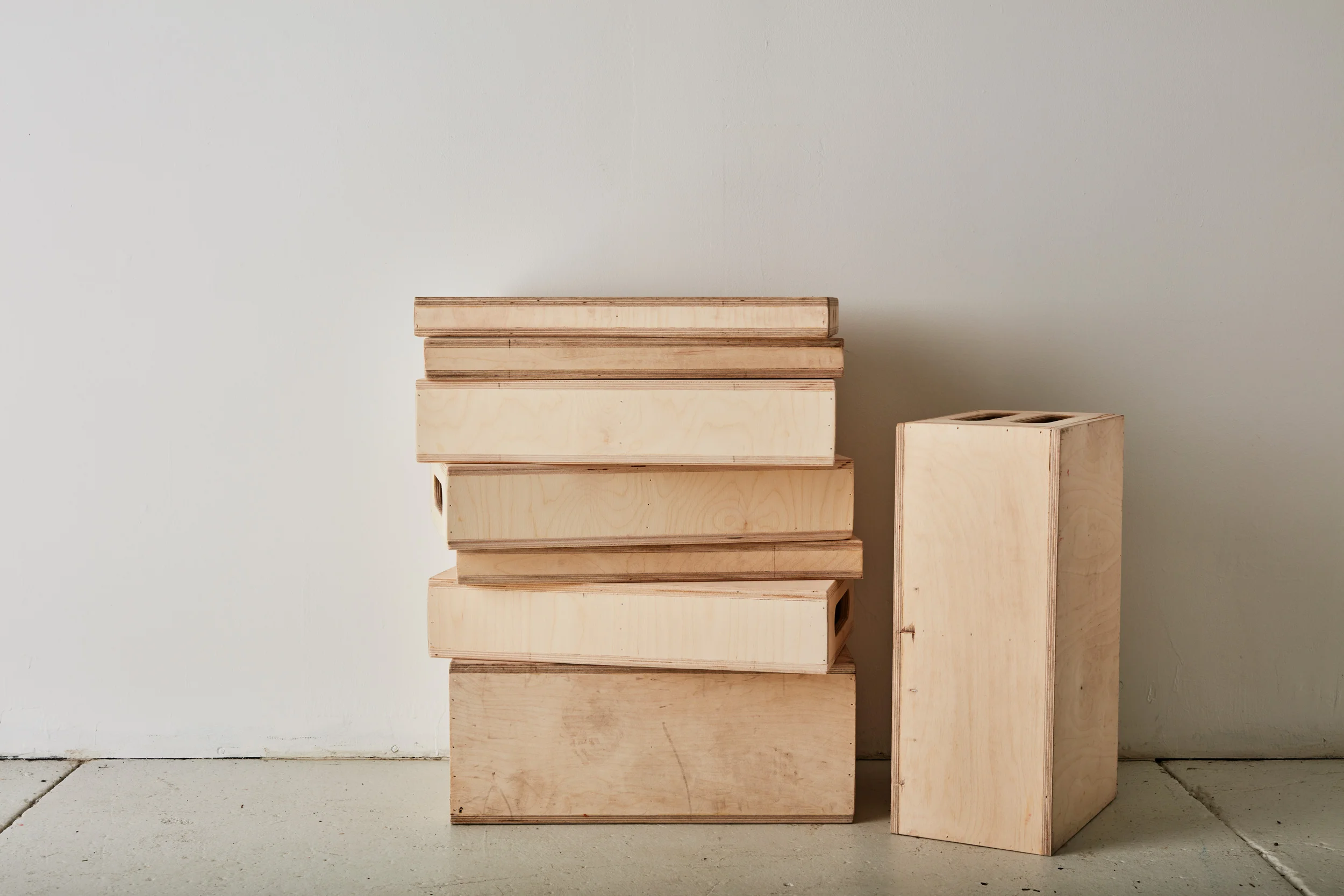 Various Apple Boxes
