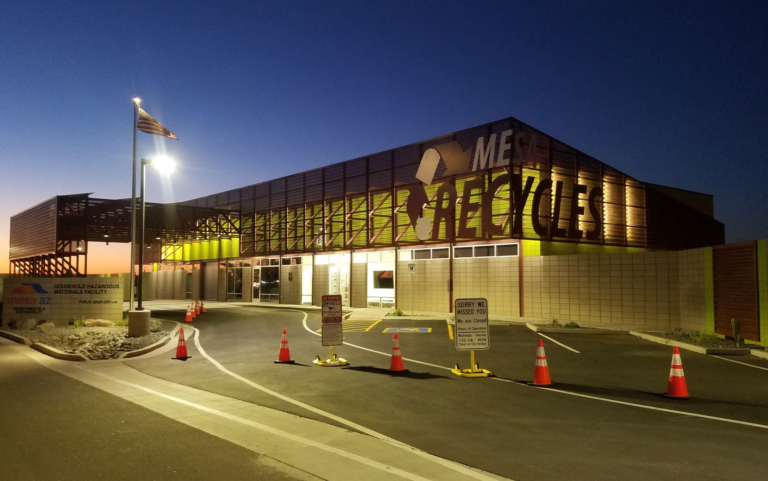 Mesa Household Hazardous Waste Facility — Architekton