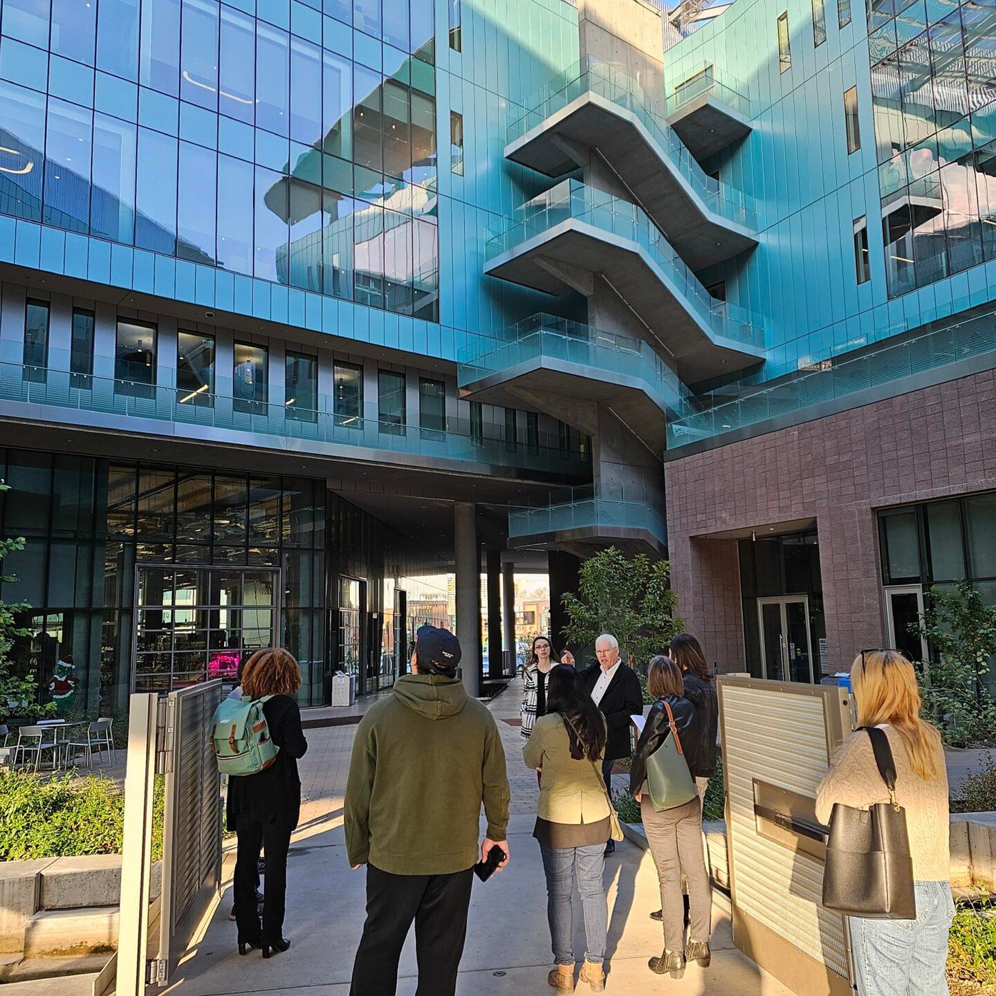 This past weekend, we were honored to lead a tour hosted by @noma.arizona of the ASU Walton Center for Planetary Health. Thank to all who were involved in organizing this event, we had an excellent turnout!

Swipe through for imagery taken during the