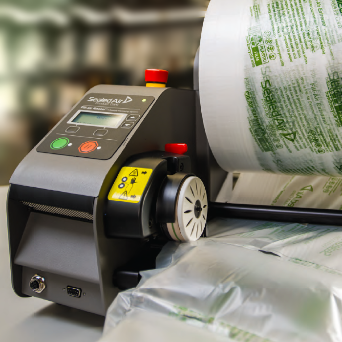 Sealed Air Fill-Air Rocket Air Pillow Making Machine