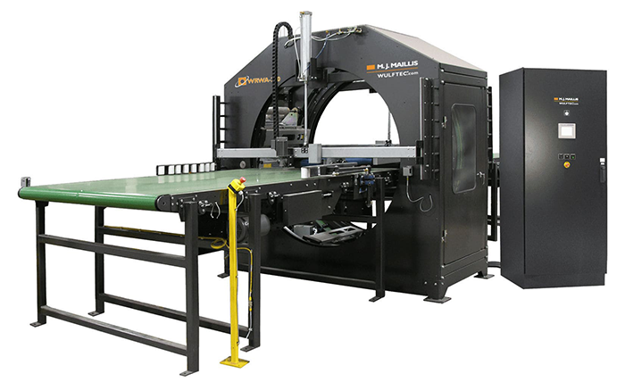 Wulftec WRWA-200 Orbital Horizontal Ring Stretch Wrapper