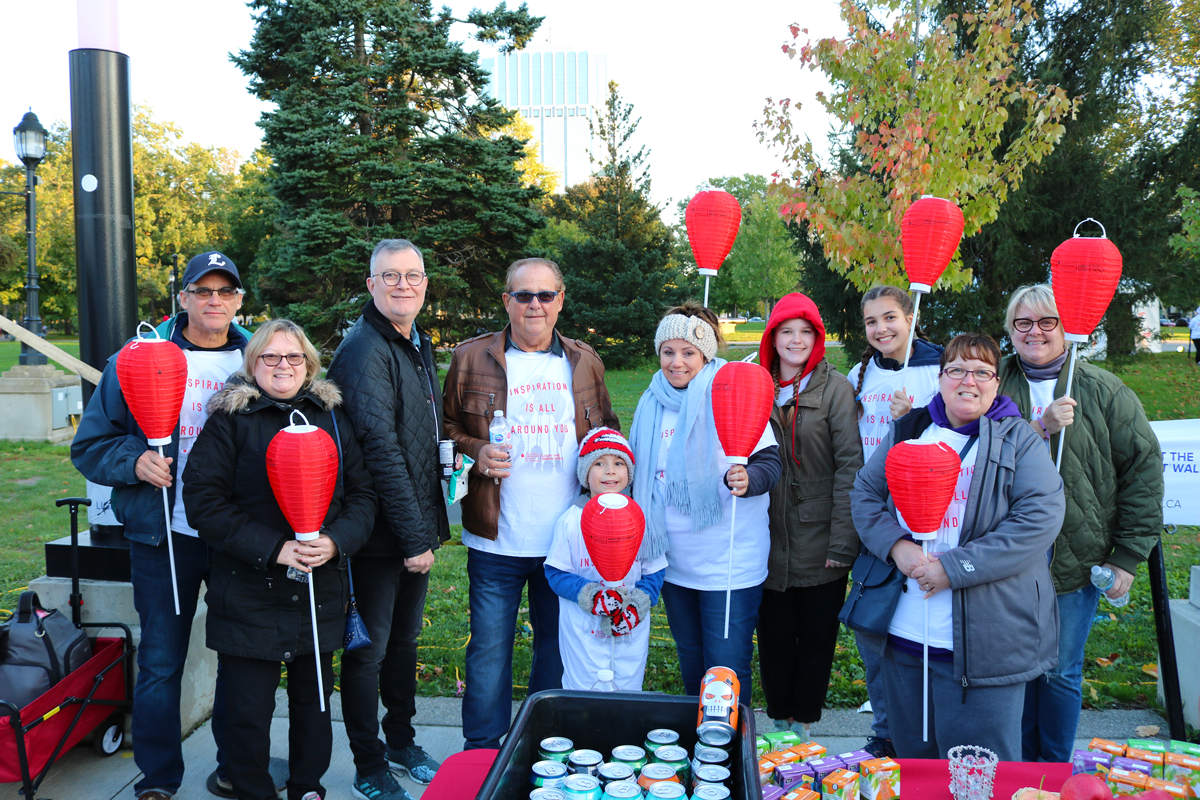 crawford packaging in victoria park at light the night event 2018