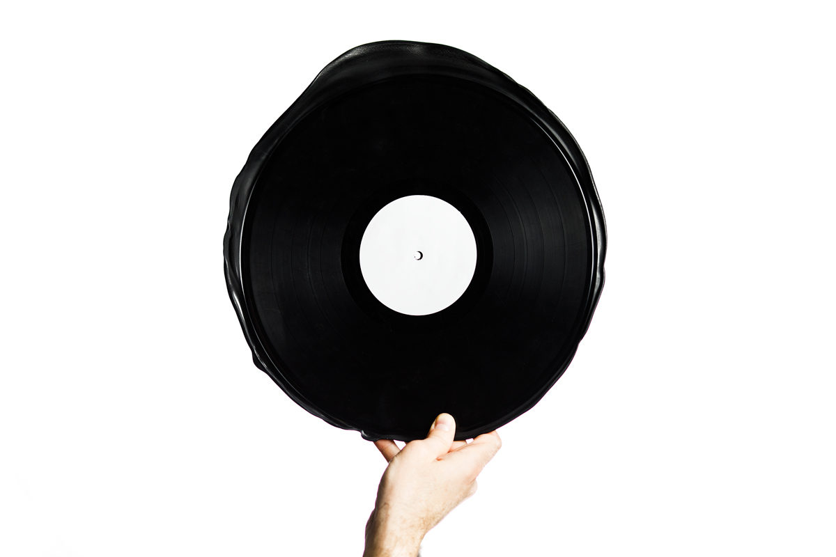 STEP 3: Vinyl Record with Flash