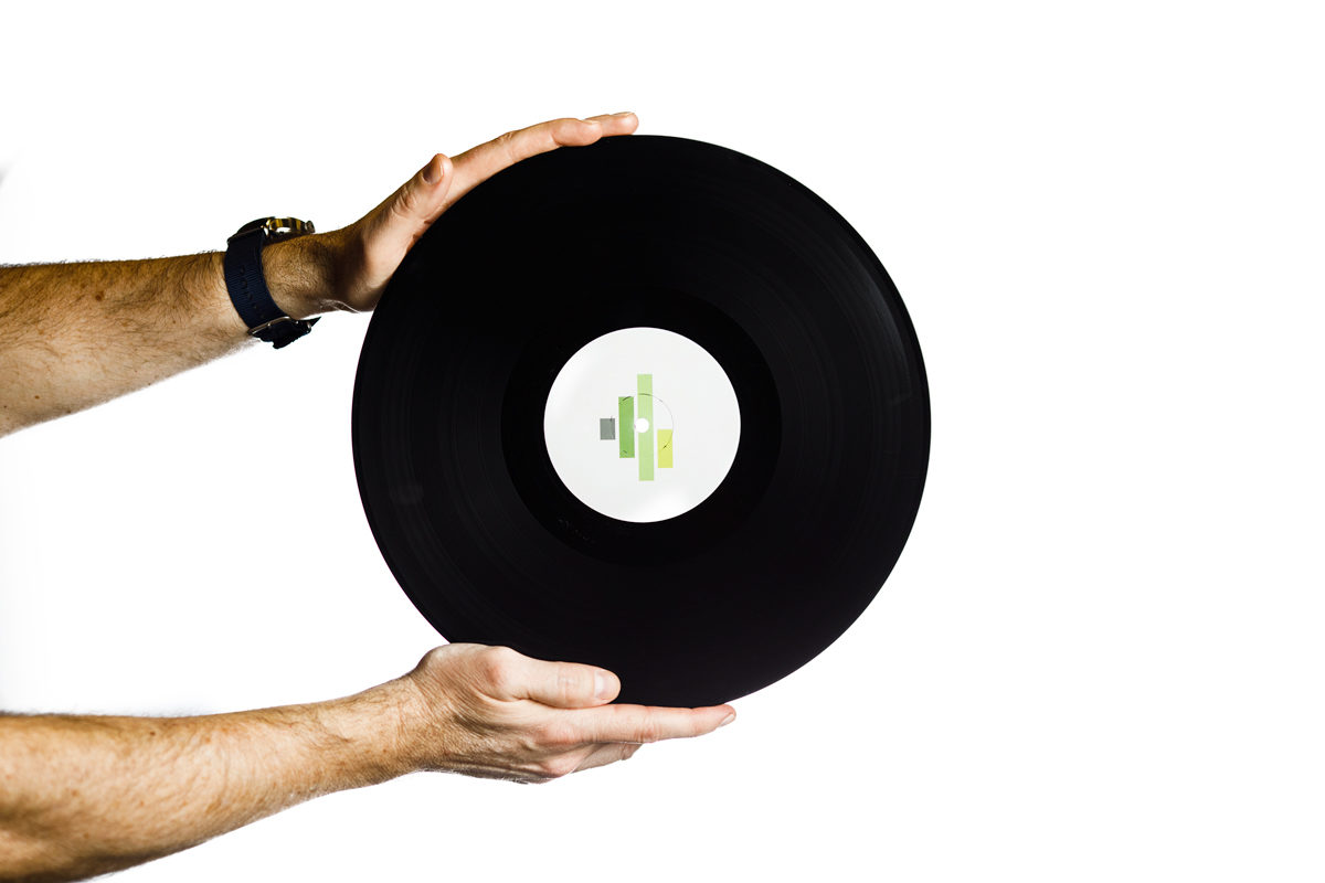 STEP 4: Finished Vinyl Record