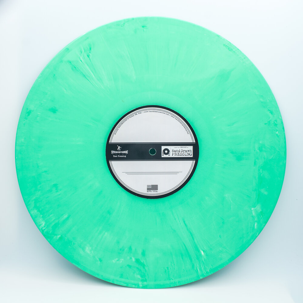 GREEN DAY Warning 7 Record Green Marble Colored Vinyl MINT LIMITED to 500
