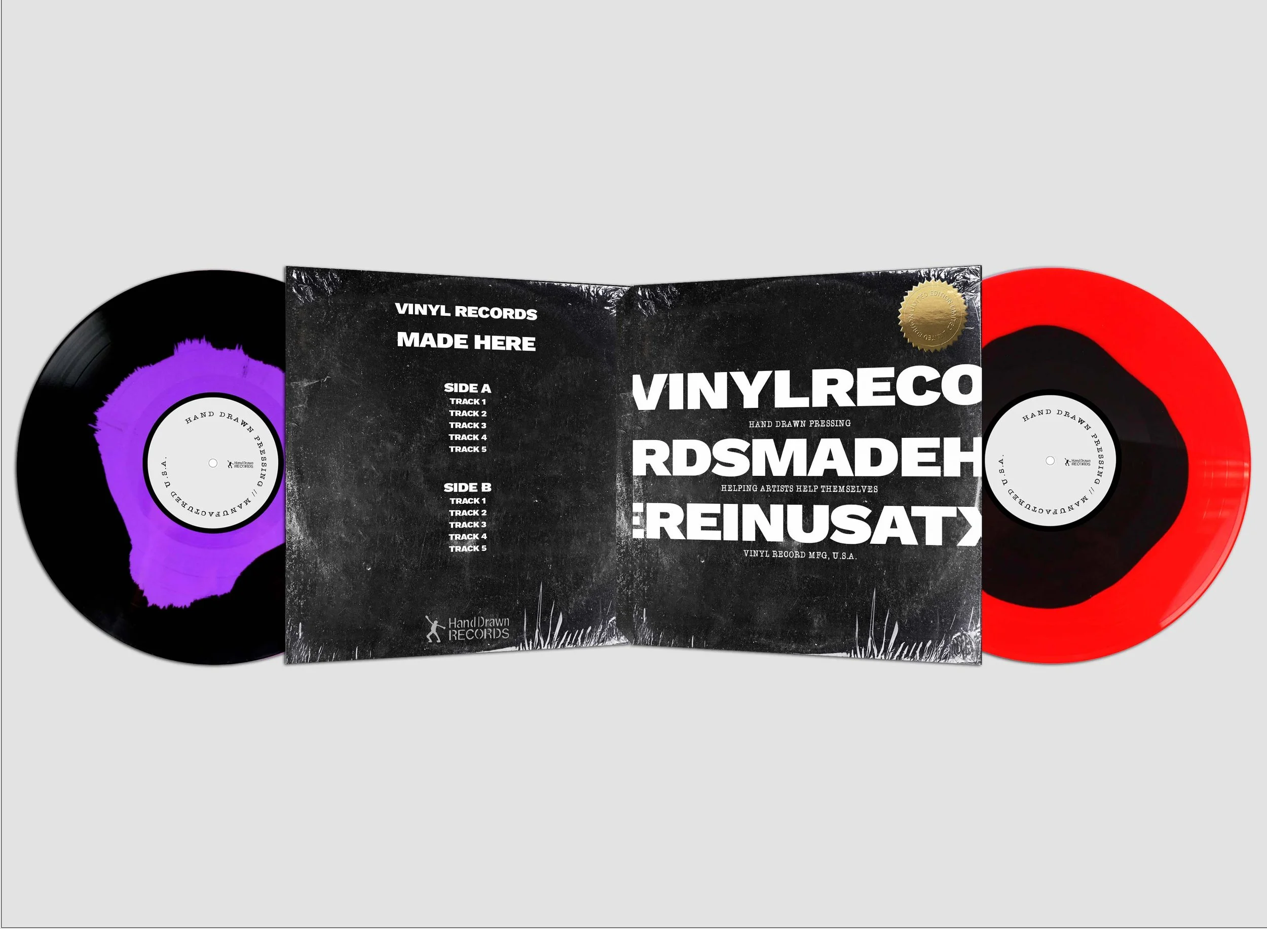 Vinyl Record Pressing Plant - Addison, TX — Hand Drawn Pressing