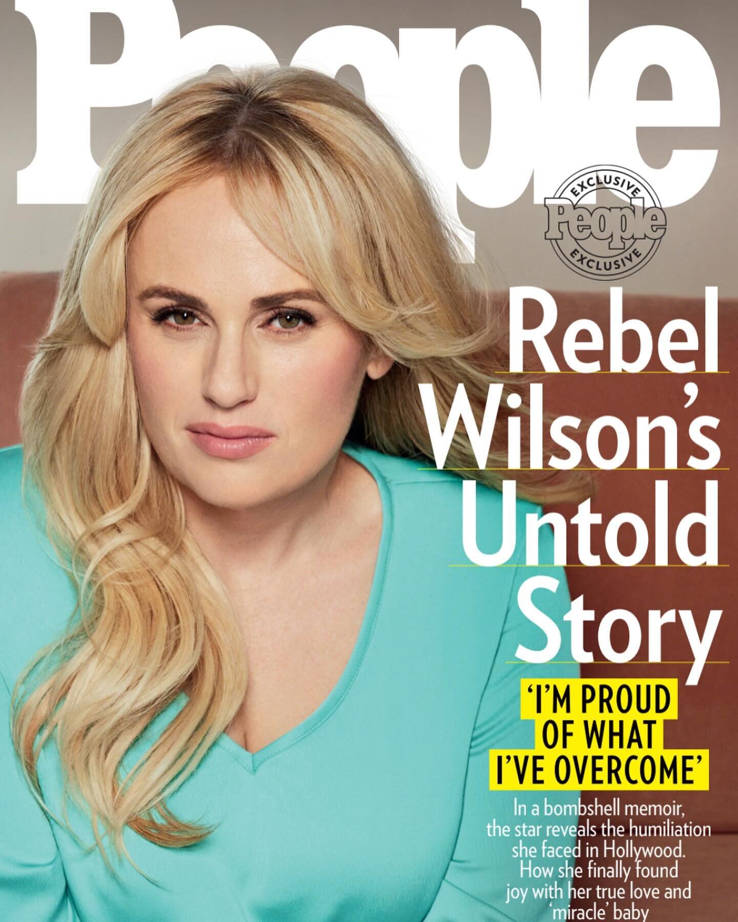 Rebel Rising to the top in her @people cover story on stands this Friday 🙌

@rebelwilson is amazing, honest, and brave in her memoir out and and available on April 2nd!!
