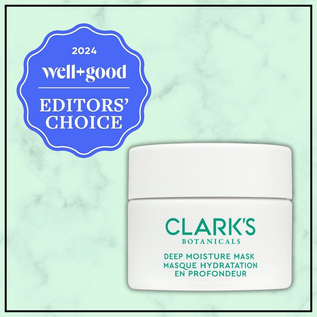 The cult favorite bestselling Deep Moisture Mask by @clarksbotanicals has been named a 2024 Well + Good Editors&rsquo; Choice Winner! 😎

The Deep Moisture Mask is clinically proven to reduce redness in just 3 minutes and targets dryness, redness, an