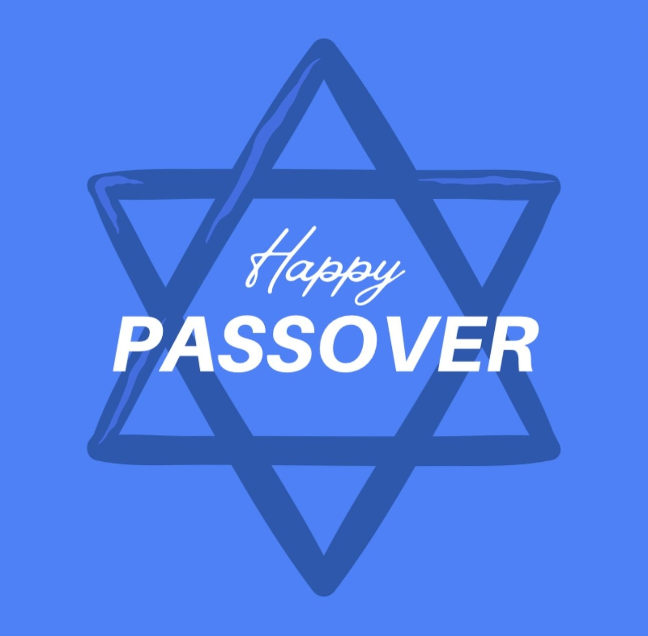 Wishing everyone a safe, healthy, and happy Passover 💙🤍