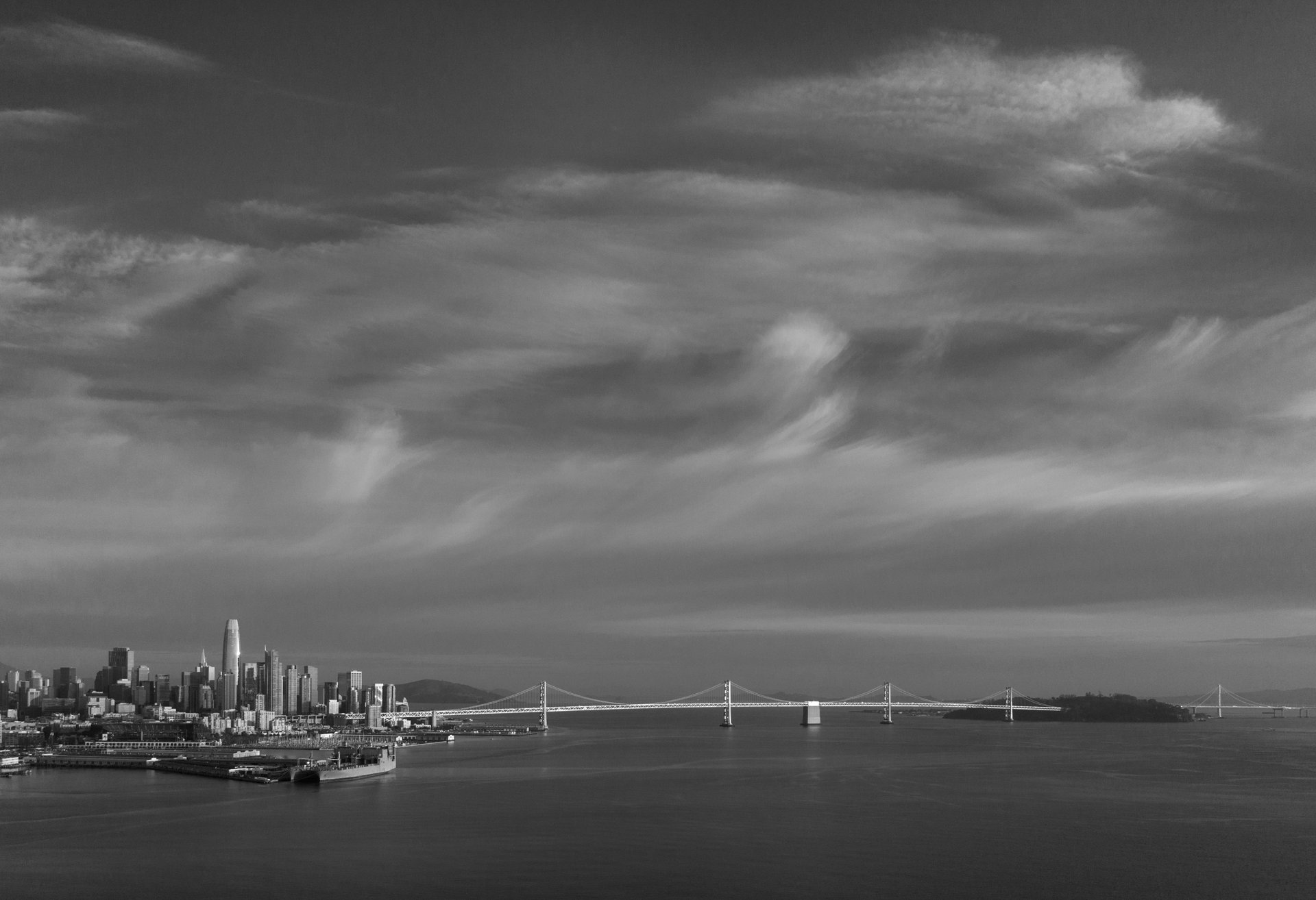 San Francisco and the Bay Bridge