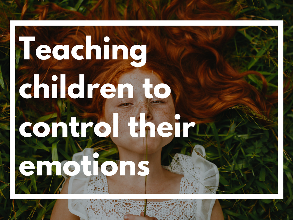 Teaching children to control their emotions