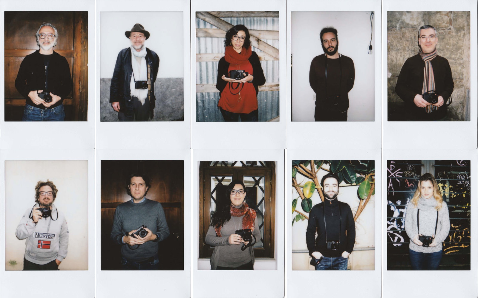 Our participants: Andrea Guarneri, Antonio Massara, Chiara Scattina, Fausto Brigantino, Gaspare Greco, Michele Cannavo, Piero Tranchida, Rosanna Moscato, Tony Filippone and Valerio Battaglia.