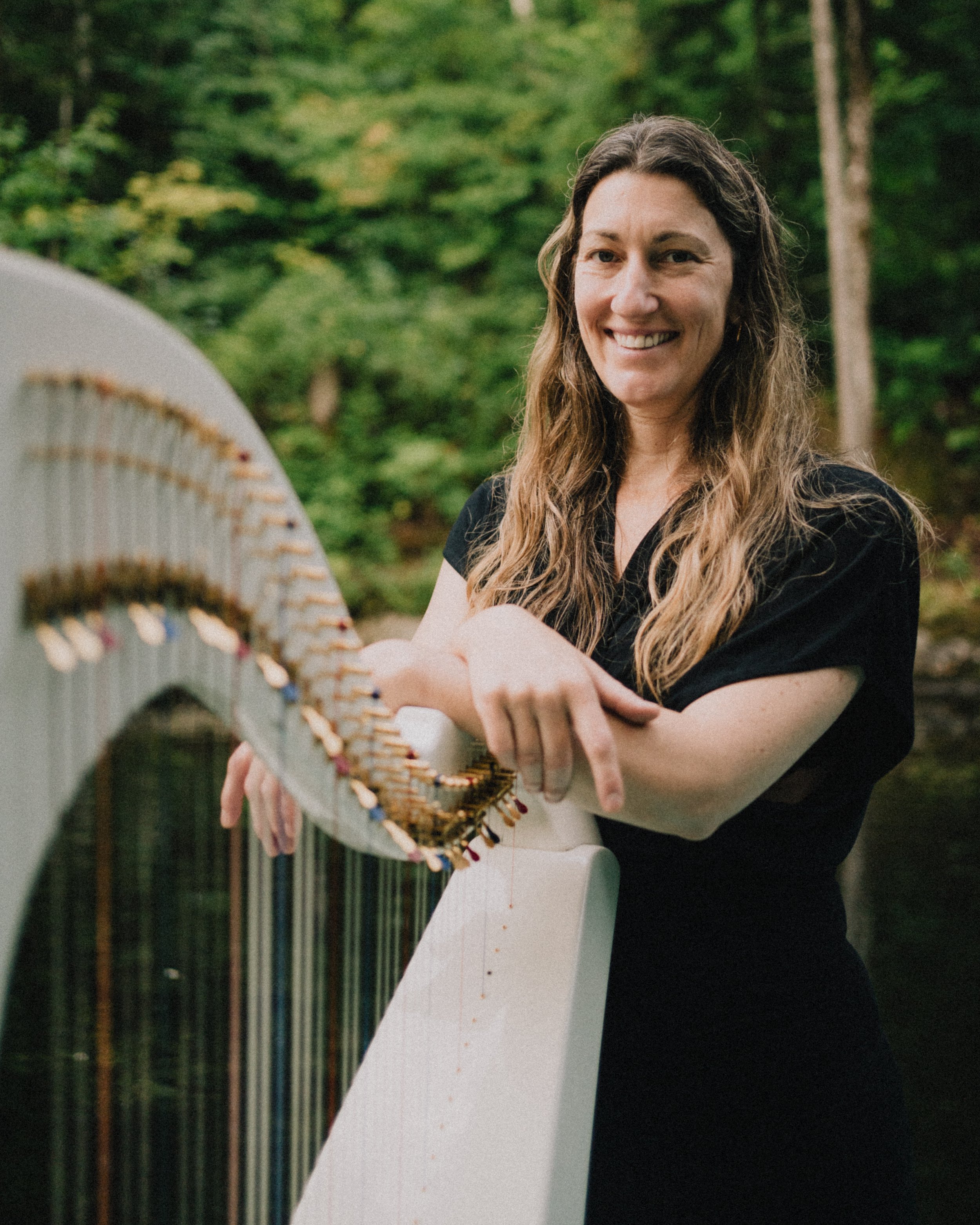 Harpe en hamac  Annabelle Renzo — Sérénité Sonore