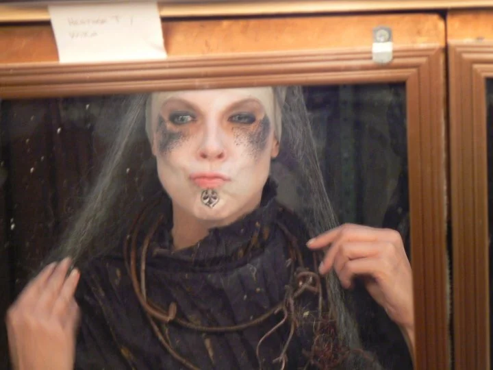 Witch 1, Macbeth , City Lit (Photo by Michael Brosilow )