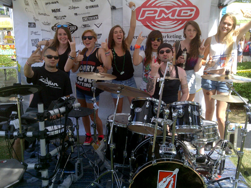 Play DRUMS WARPED TOUR