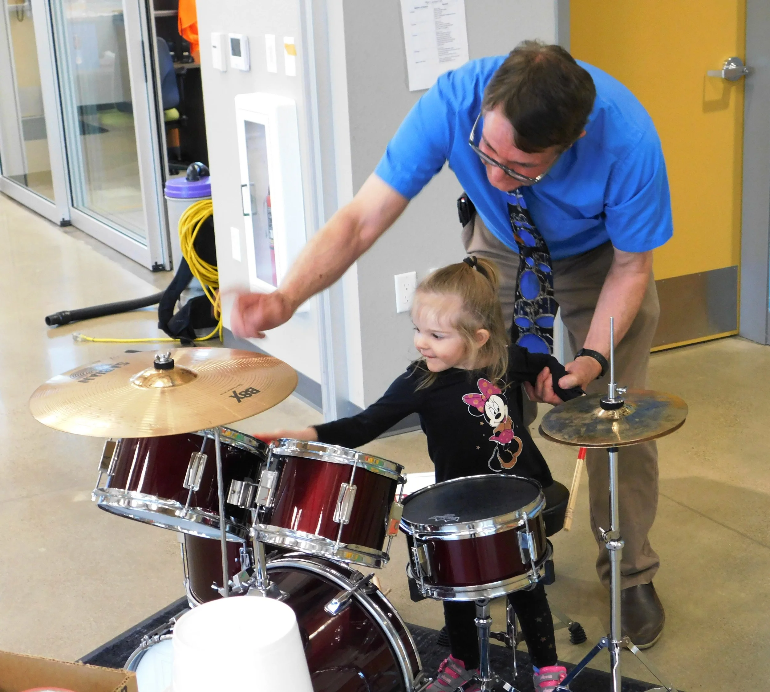 Drum Set in the Classroom —