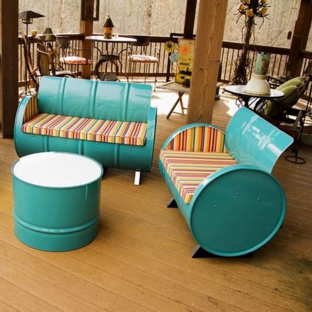 The &quot;D&quot; in drum stands for decor! Who knew drums could become such lovely furniture after their musical use? 

Which one is your favorite?

Drum-iture credit: &quot;12 Creative Uses of Old Drums Throughout the Home&quot;- https://www.decois