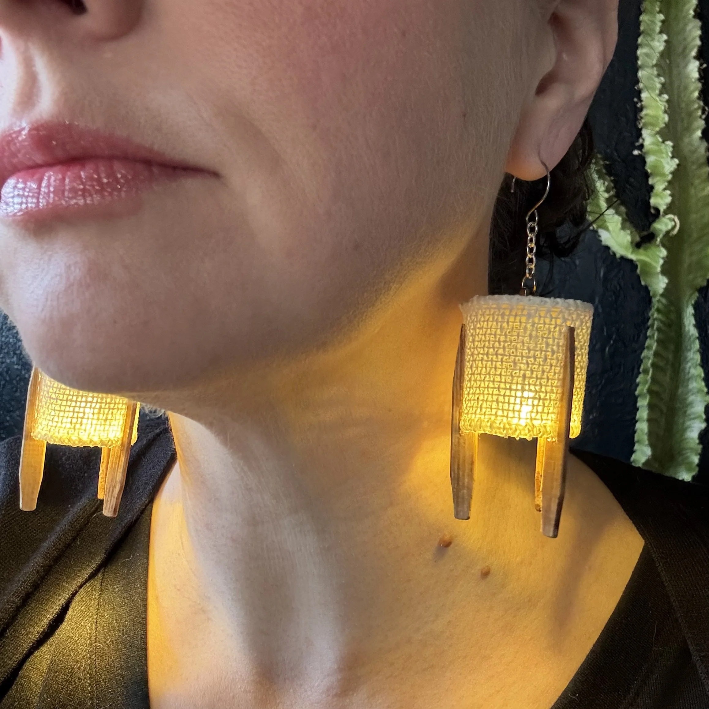 Table Lamp Earrings