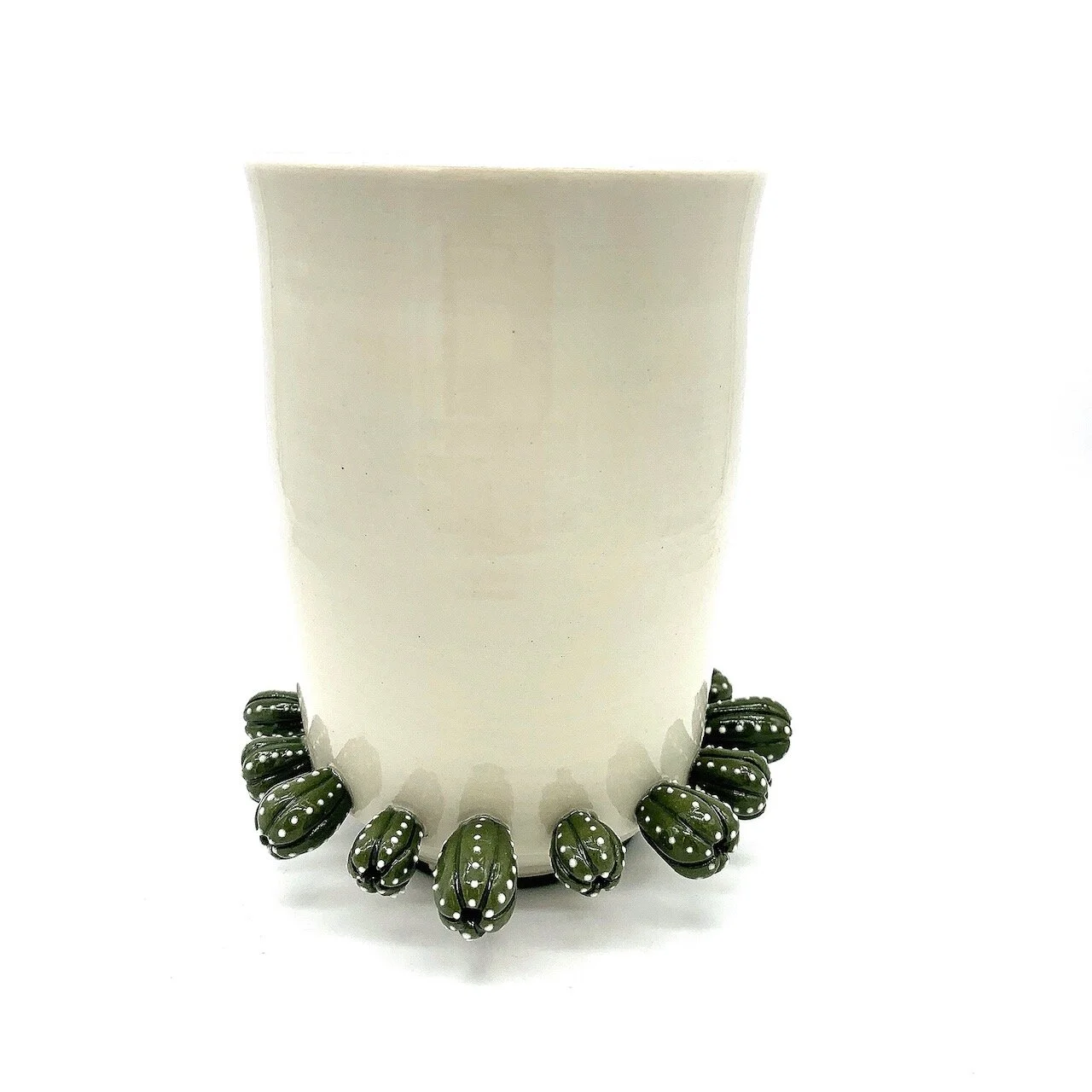 Tumbler/ Vase with Cactus Tutu