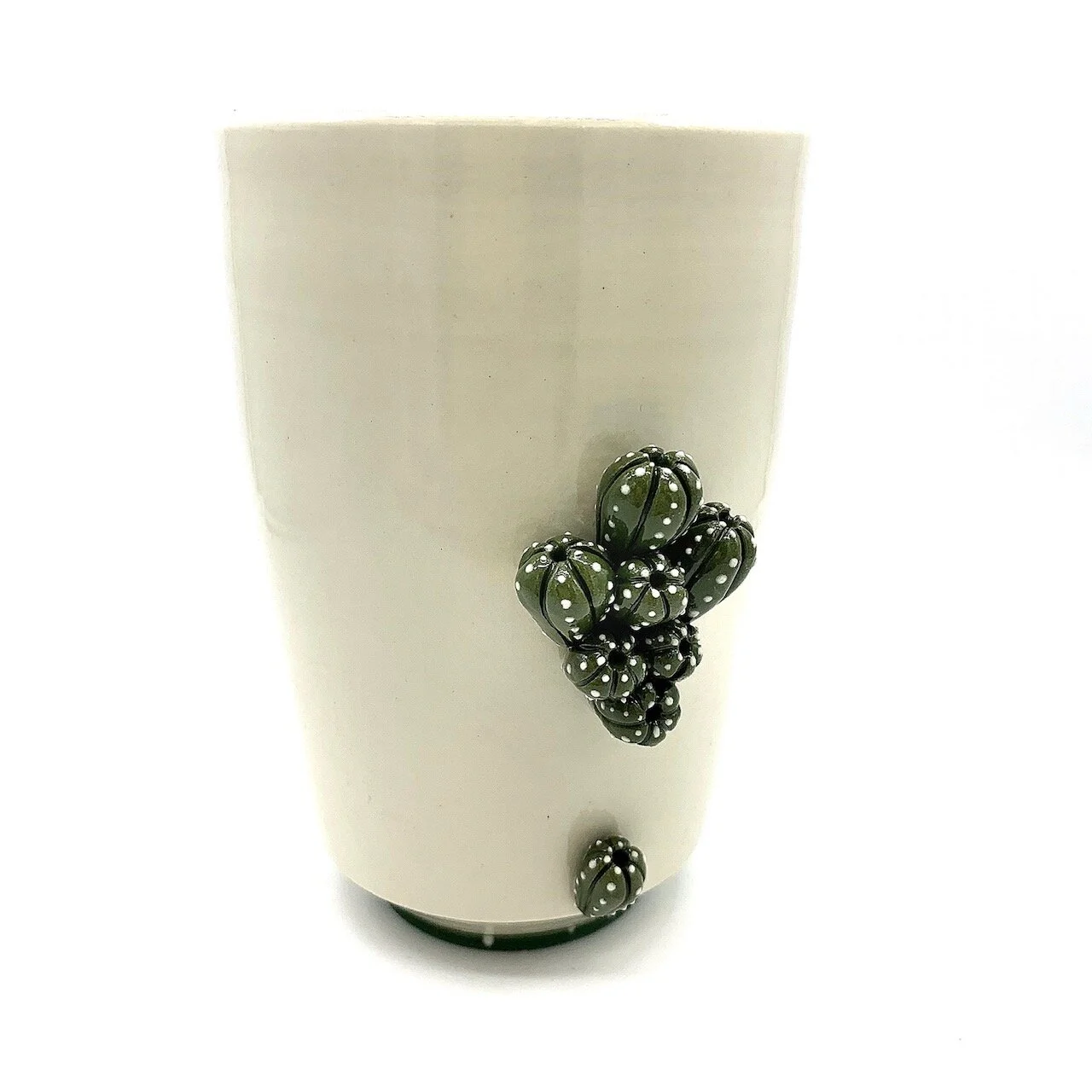 Tumbler/ Vase with Cactus Cluster