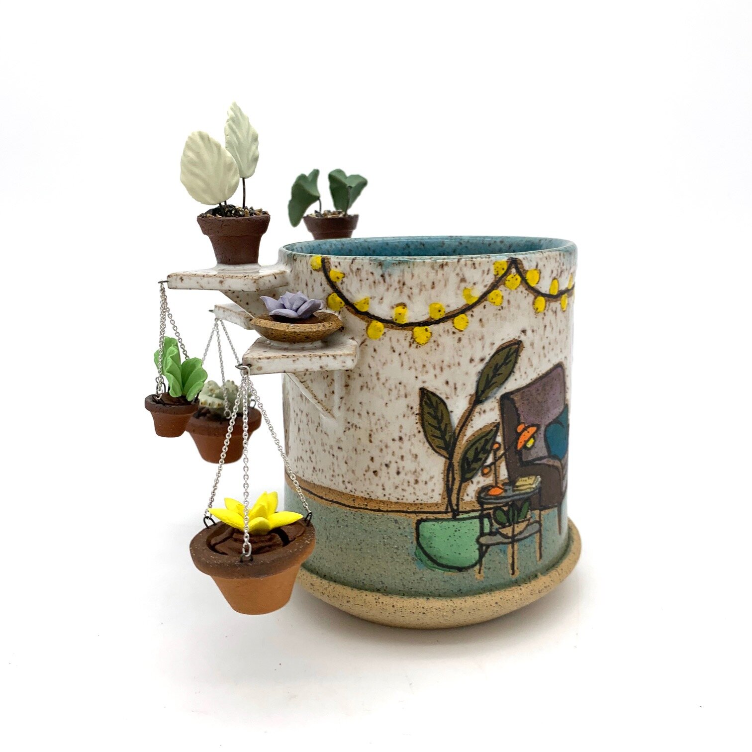 Twinkle Lights and Drippy Mirrors!