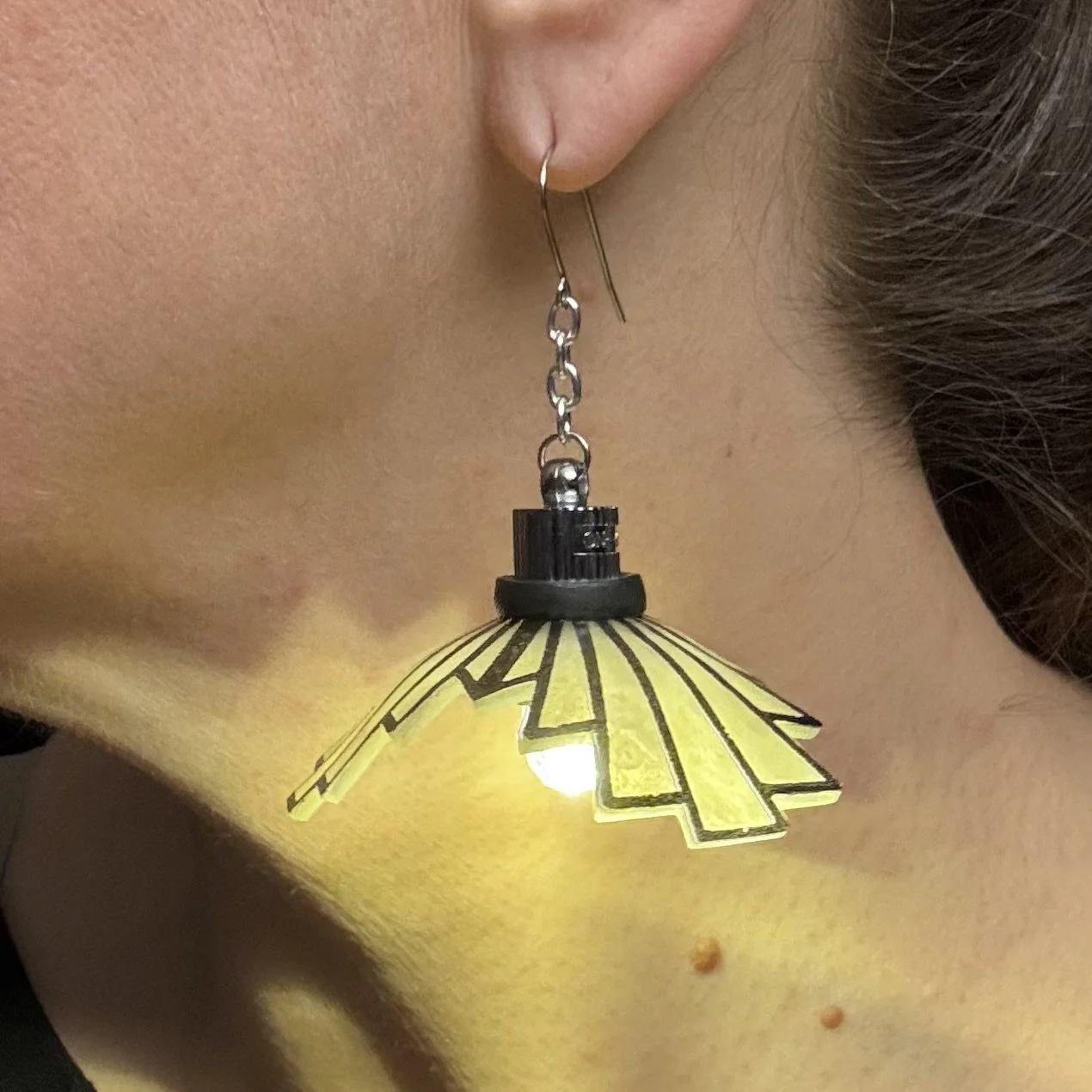 11 Preorder Art Deco Stained Glass Earrings (Ship Date 10/8/25)