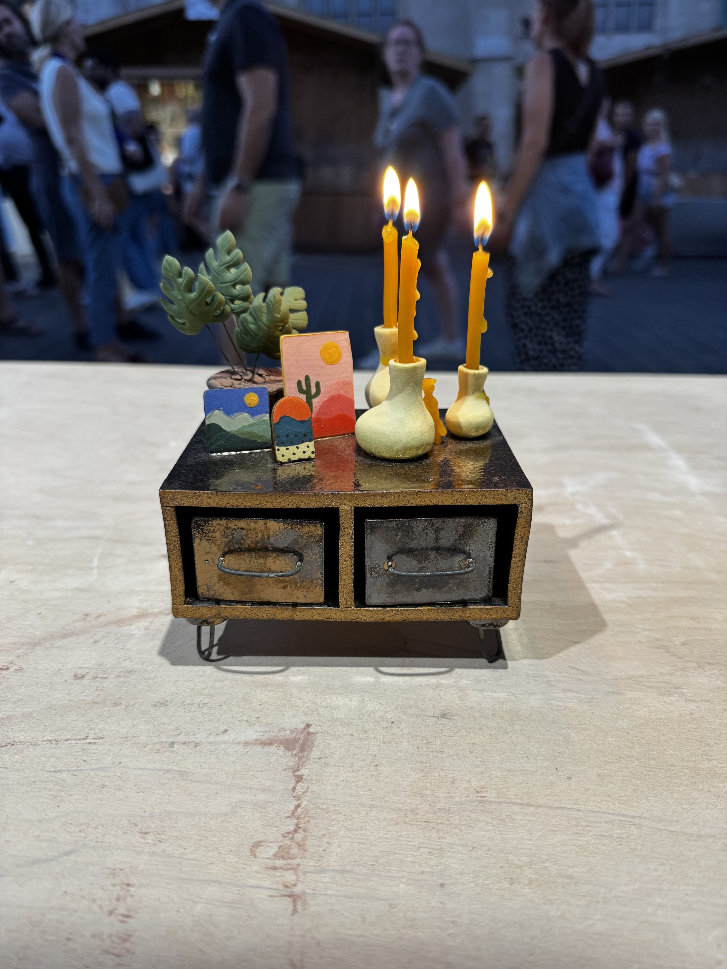 Mini Candle Credenza