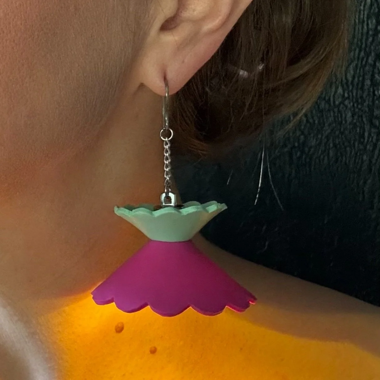 Double Scallop Earrings