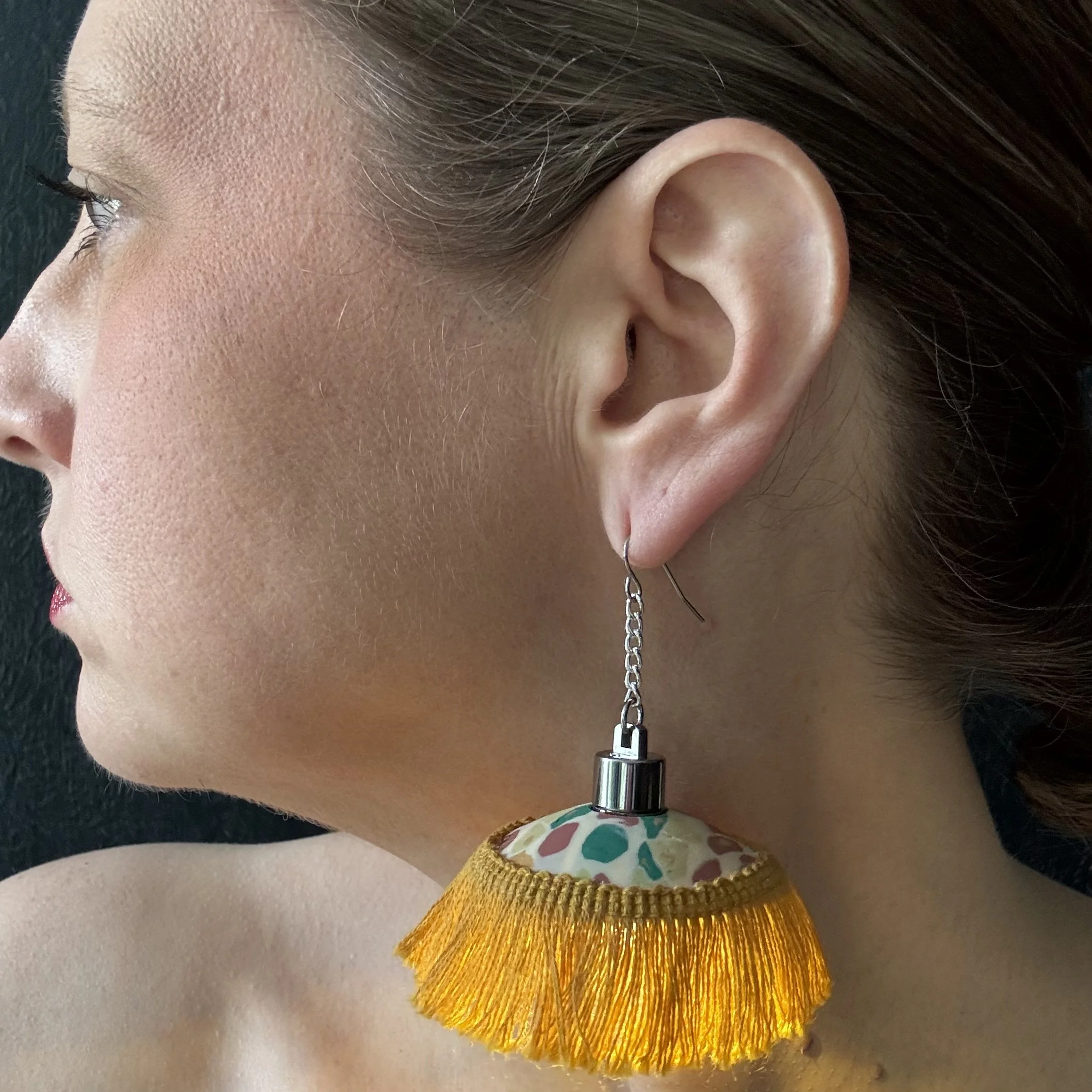 Pattern Fridge Illuminated Earrings