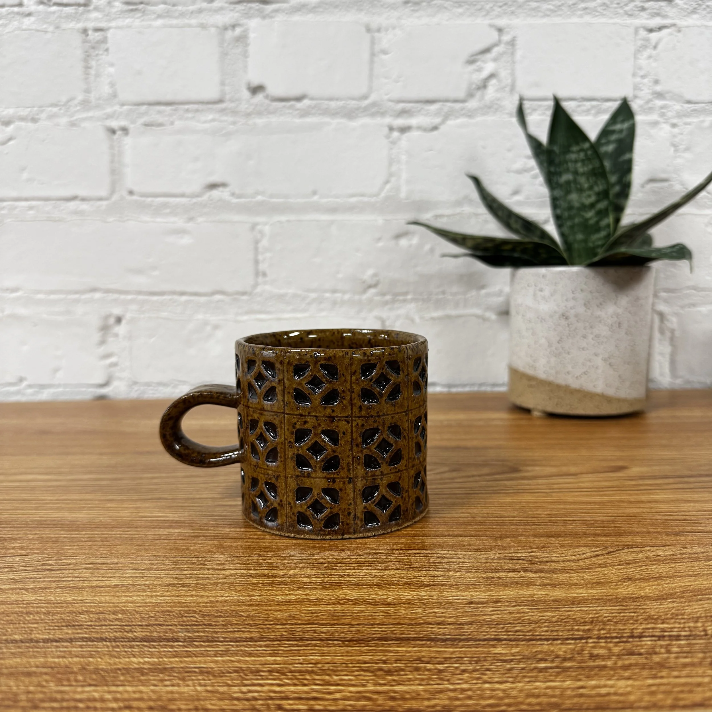 12- Breeze Block Espresso Mug