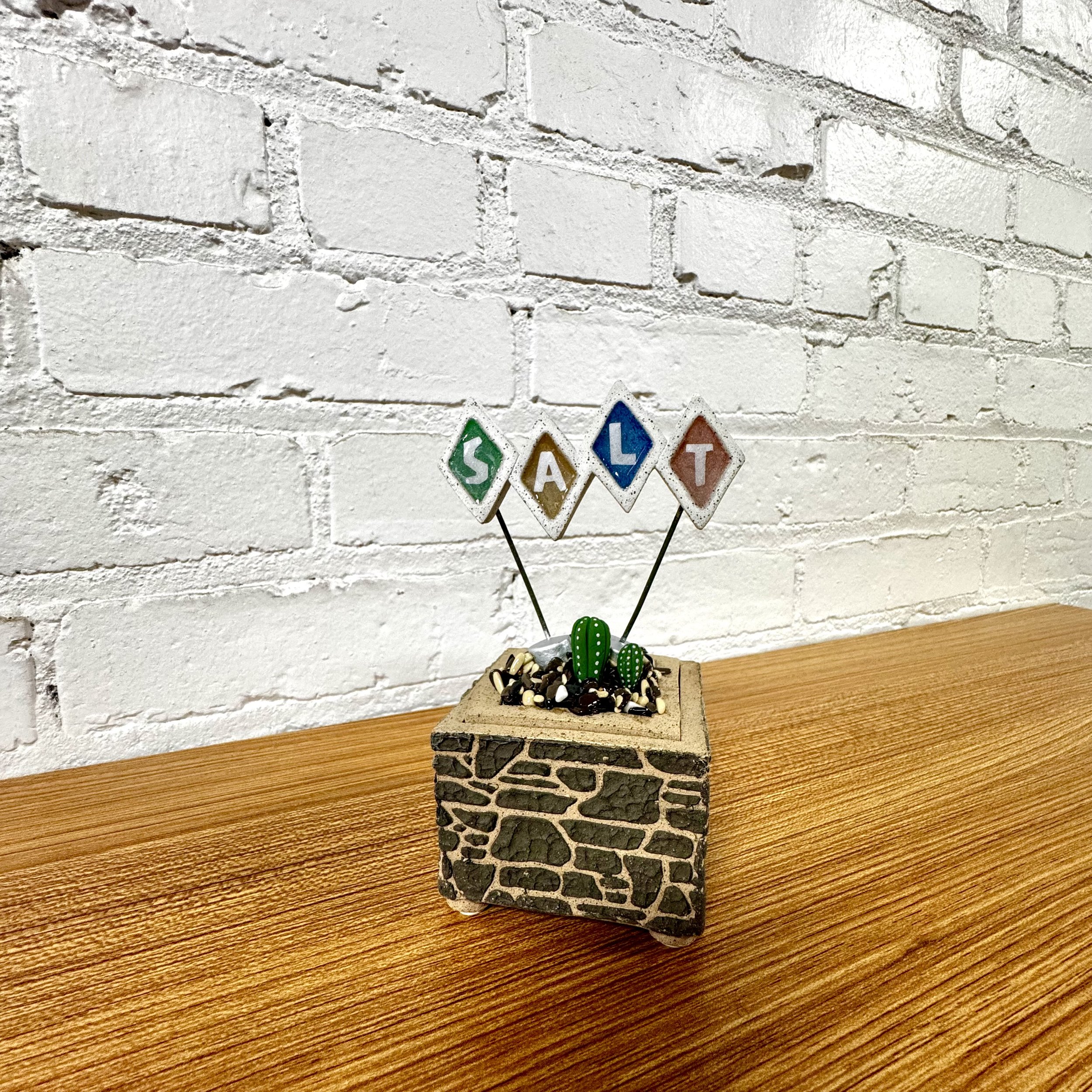 "Salt" - Roadside Sign Jar