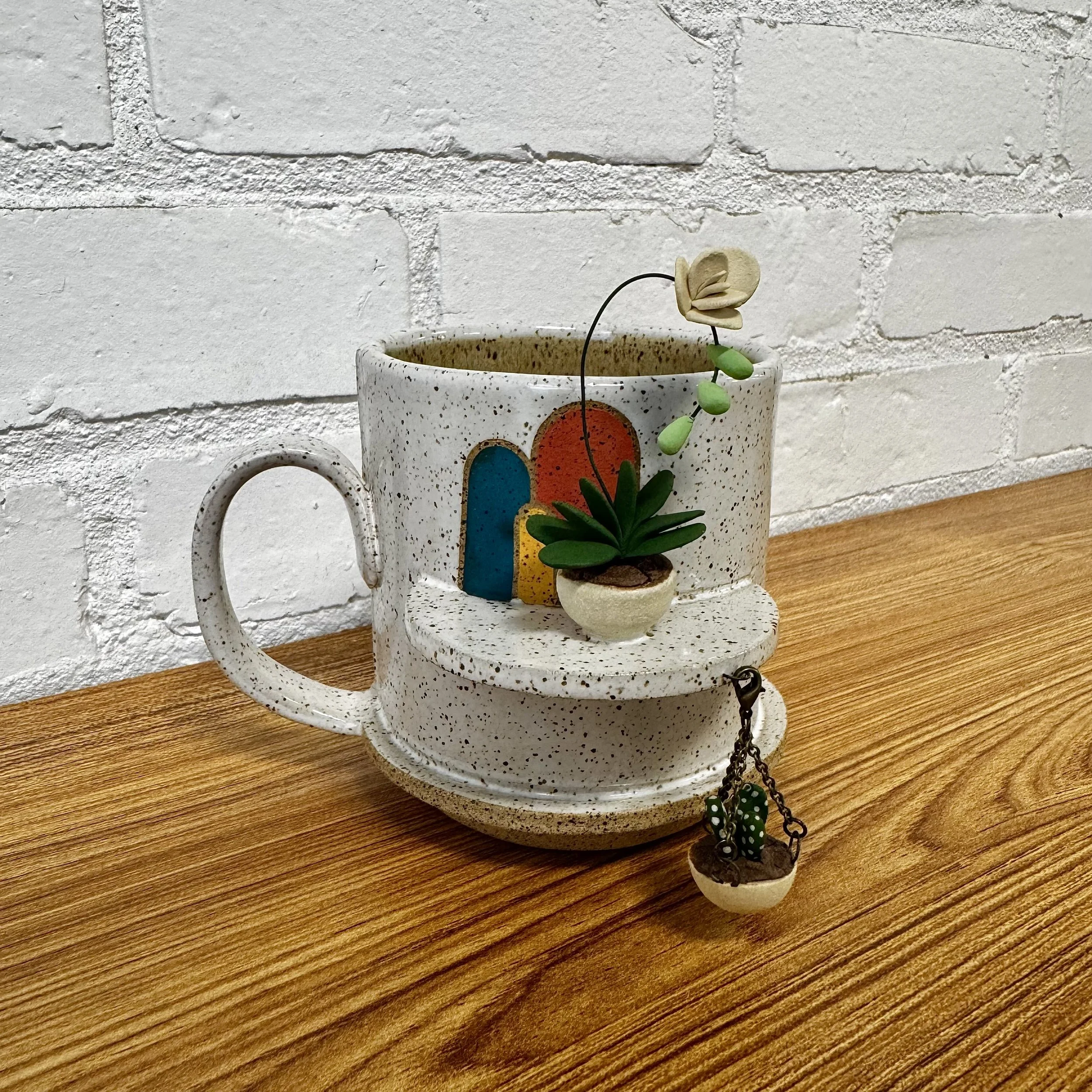 Arch Mug with Orchid