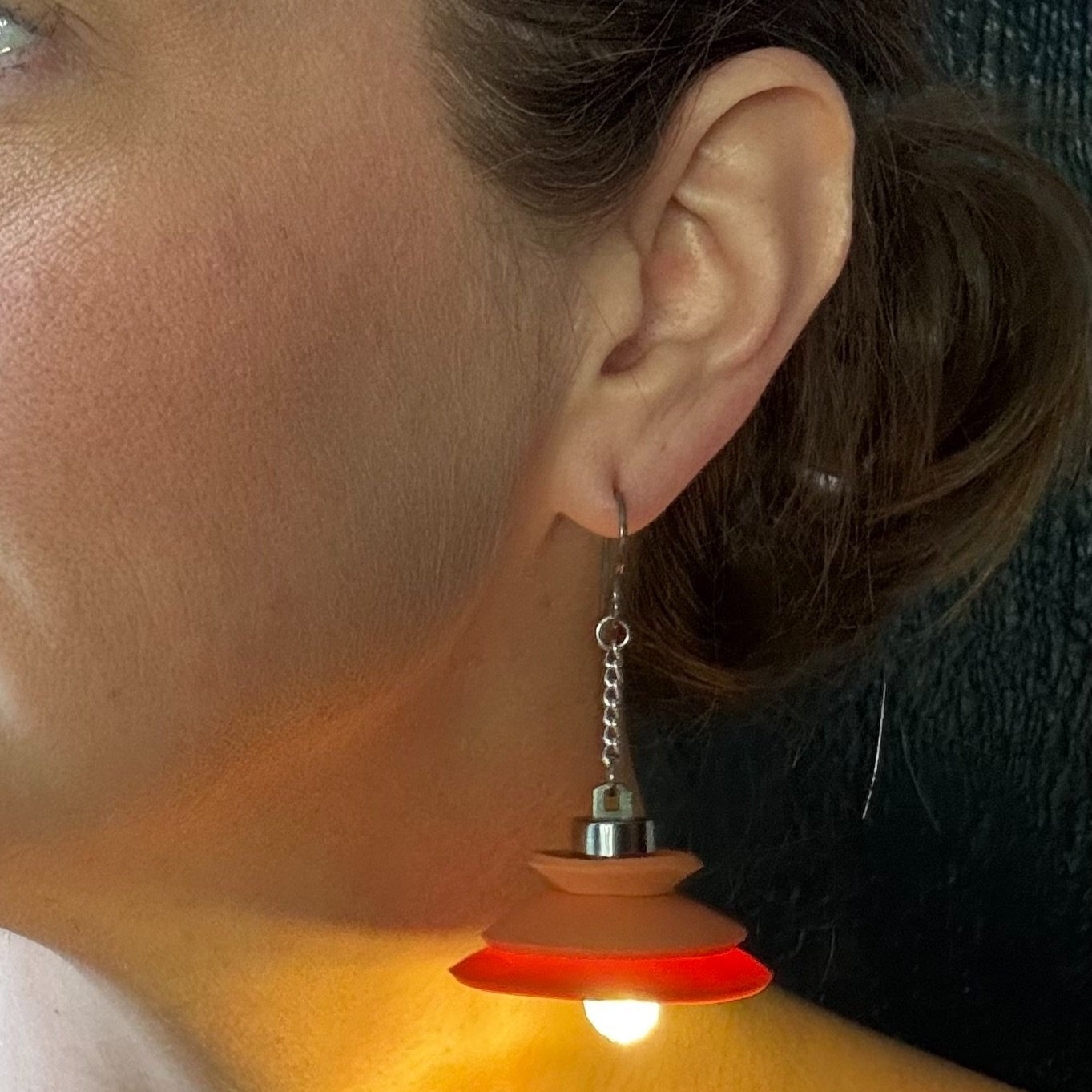 Louis Poulsen Inspired Pendant Earrings 1