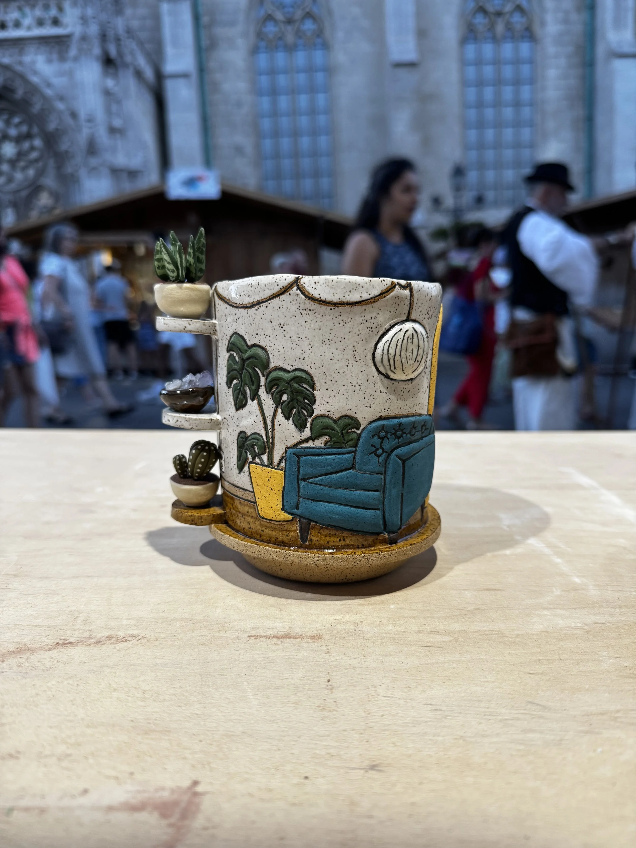 Stamped Shelfie Mug