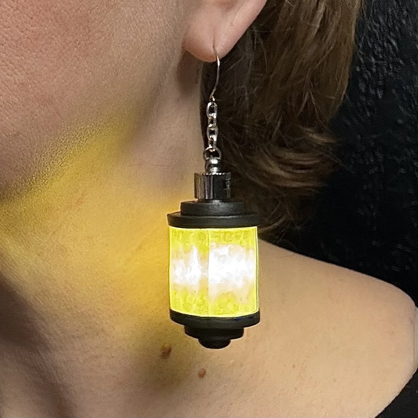 18- Single Preorder Lantern Illuminated Earring (Ship by Date- 12/6/25)