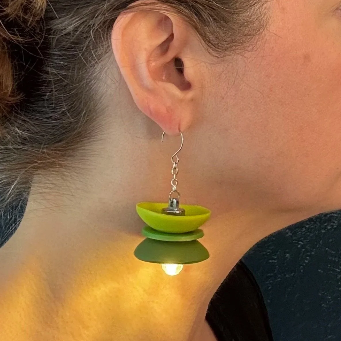 6- Ready-to-Ship- 3 Tier Illuminated Earrings
