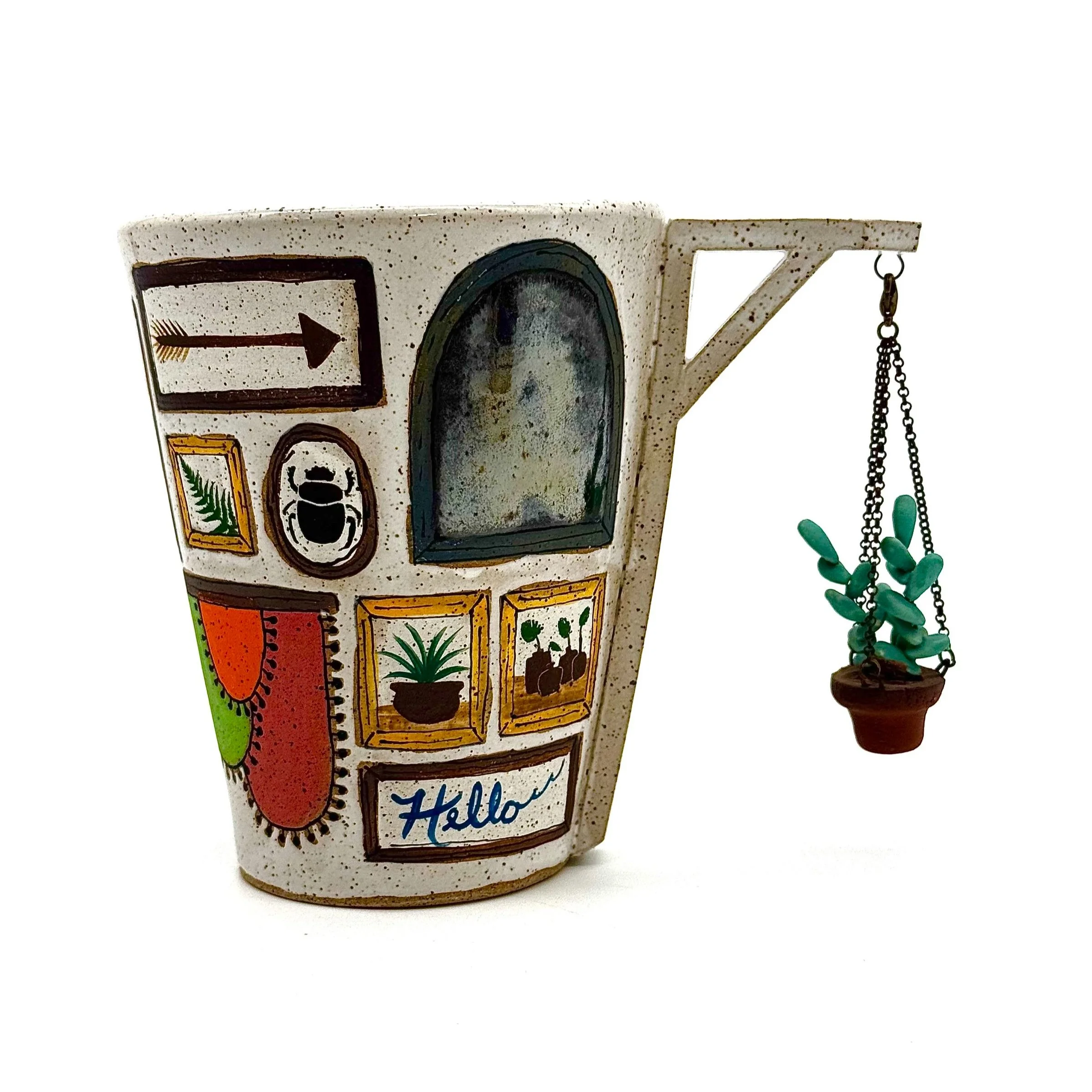 23- Gallery Wall Tumbler with Jade + Gold Shelf